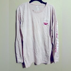 Myrtle Beach long sleeve tee, size M, pink